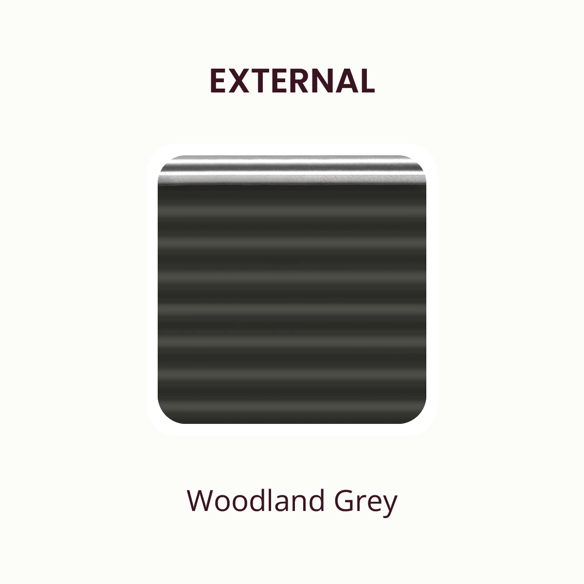 Outback Classic (Shell Only) - 2.4 by 1.3 (Woodland Grey / Silver / Left Step)