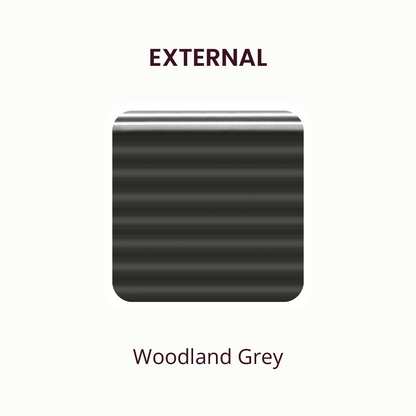 Outback Classic (Shell Only) - 2.4 by 1.3 (Woodland Grey / Silver / Left Step)